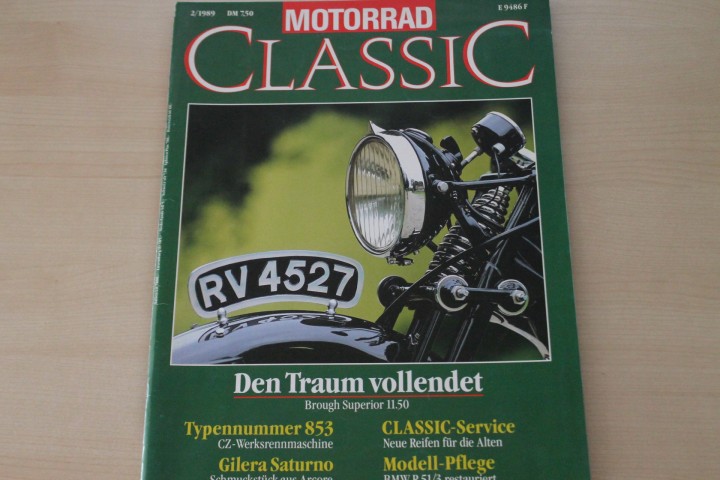 Motorrad Classic 02/1989